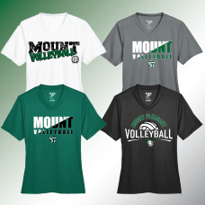 Mount Volleyball Ladies Tech Tee